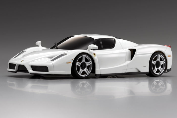 Kyosho Mini-Z Enzo Ferrari MR-02 MM ReadySet - White (3010 FETs)