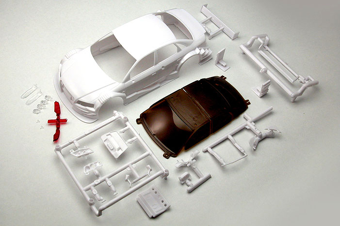 Kyosho Mini-Z Audi DTM 2005 MR-02 RM White Body