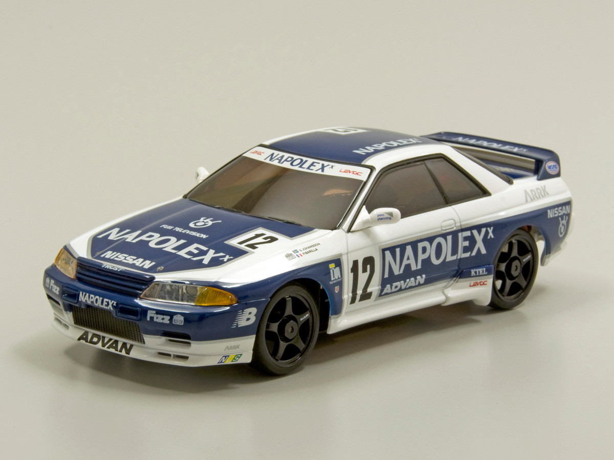 Details about   Kyosho MINI-Z Body NAPOLEX SKYLINE GT-R No.12 1991 JTC MZM404NL Very Rare!