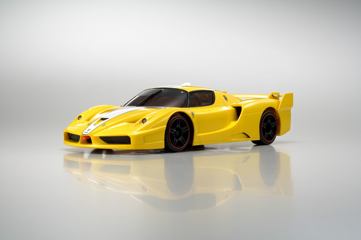 Kyosho KYOMZX211Y Kyosho MiniZ Ferrari FXX MR02 MM GlossCoat AutoScale