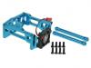 3Racing F103GT Alloy Motor Mount with Cooling Fan - Light Blue