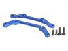 3Racing Mini-Z MR-02 Upper and Lower Suspension Mount - Blue