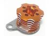 3Racing Mini Inferno Speed Control Engine Heatsink - Orange with SSG Plate