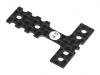 3Racing Mini-Z Graphite Rear Suspension T-Plate for MR-03 MM/LM - 4.5mm