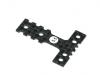 3Racing Mini-Z Graphite Rear Suspension T-Plate for MR-03 MM/LM - 5.5mm