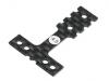 3Racing Mini-Z Graphite Rear Suspension T-Plate for MR-03 RM/HM - 4.5mm