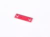 Atomic AMZ Alloy Front Body Mount Plate - Red