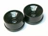Atomic Mini-Z Front Dish Wheel - +1 Offset - Black