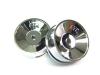 Atomic Mini-Z MA-010 Dish Wheel - Narrow - +0 Offset - Silver