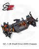 ON SALE! - Ground Zero SZ Shaft Drive 4WD Chassis Kit - Without Electronics
