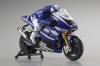 Kyosho Mini-Z Moto Racer MC-01 1/18 Yamaha YZR-M1 2011 ReadySet (2.4GHz FHSS) - Blue/White