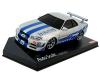 Kyosho Mini-Z The Fast and The Furious Wild Speed Skyline GT-R with Neon Lights MR-015 RM ReadySet