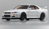 Kyosho Mini-Z Nissan Skyline GT-R R34 V spec II Nur MA-010 ReadySet - White