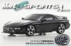 Kyosho Mini-Z Mazda efini RX-7 FD3S MA-020S Sports AWD ReadySet (2.4GHz FHS) - Black