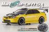 ON SALE! - Kyosho Mini-Z Subaru Impreza WRX MA-020S Sports AWD ReadySet (2.4GHz FHS) - Metallic Yellow with Aero Kit