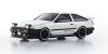 Kyosho Mini-Z MA-020VE PRO Toyota Sprinter Trueno GTV AE86 Tx-Less Body and Chassis Set + D Evo (2.4GHz ASF) - White