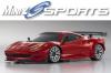 Kyosho Mini-Z Ferrari 458 Italia GT2 MR-03W-MM MR-03S Sports ReadySet (2.4GHz FHS) - Red