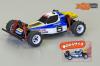 GET IT WHILE YOU CAN - SAVE $65 - Kyosho Mini-Z MB-010 1/24 Optima 4WD Buggy Tx-Less Body and Chassis Set (2.4GHz ASF) - Blue/White