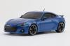 Kyosho Mini-Z Subaru BRZ MR-03N-RM Tx-Less Body and Chassis Set (2.4GHz ASF) with Chase Mode - Metallic Blue