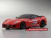 Kyosho Mini-Z Ferrari 599XX MR-03W-MM Tx-Less Body and Chassis Set - Red (2.4GHz ASF)
