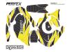 Kyosho Radio Decals for Perfex KT-18 Transmitter - Yellow
