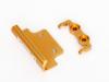 Kyosho Mini-Z Buggy MB-010 Alloy Front and Rear Bumper Set - Gold - 2PCS