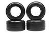 Kyosho Mini-Z High Grip Grooved Front Tire for F1 (50°) - 4PCS