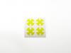PN Mini-Z MA-010 Dish Wheel Stickers - T4 - Yellow