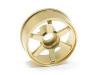 SAVE 30% - Square Mini-Z NSX 6 Spoke Wide Wheel for MR-02 - Gold - 4PCS