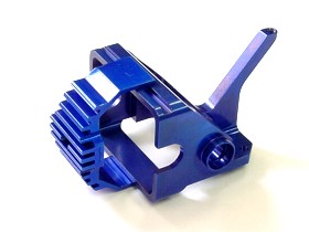 3Racing Mini-Z Alloy Motor Mount for MR-02 RM - Blue