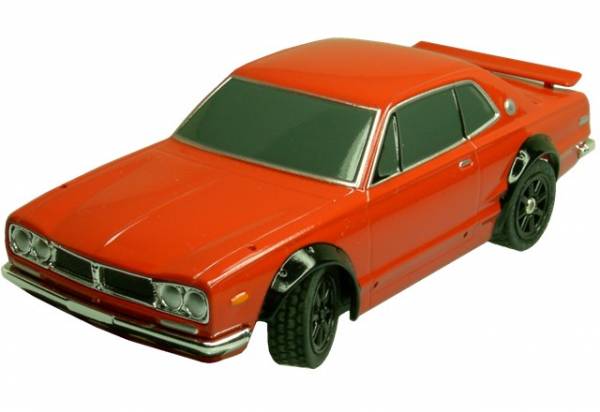Chassis & Body Set Nissan Skyline GT-R (red)