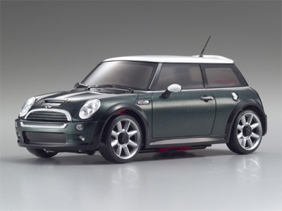 Kyosho Mini-Z Mini Cooper S MR-015 HM ReadySet - Metallic Green