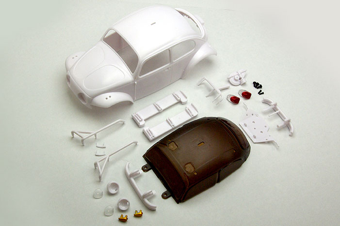 Kyosho Mini-Z Monster VW Baja Buggy White Body