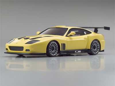 Kyosho Mini-Z Ferrari 575 GTC MR-02 RM GlossCoat AutoScale Body - Yellow