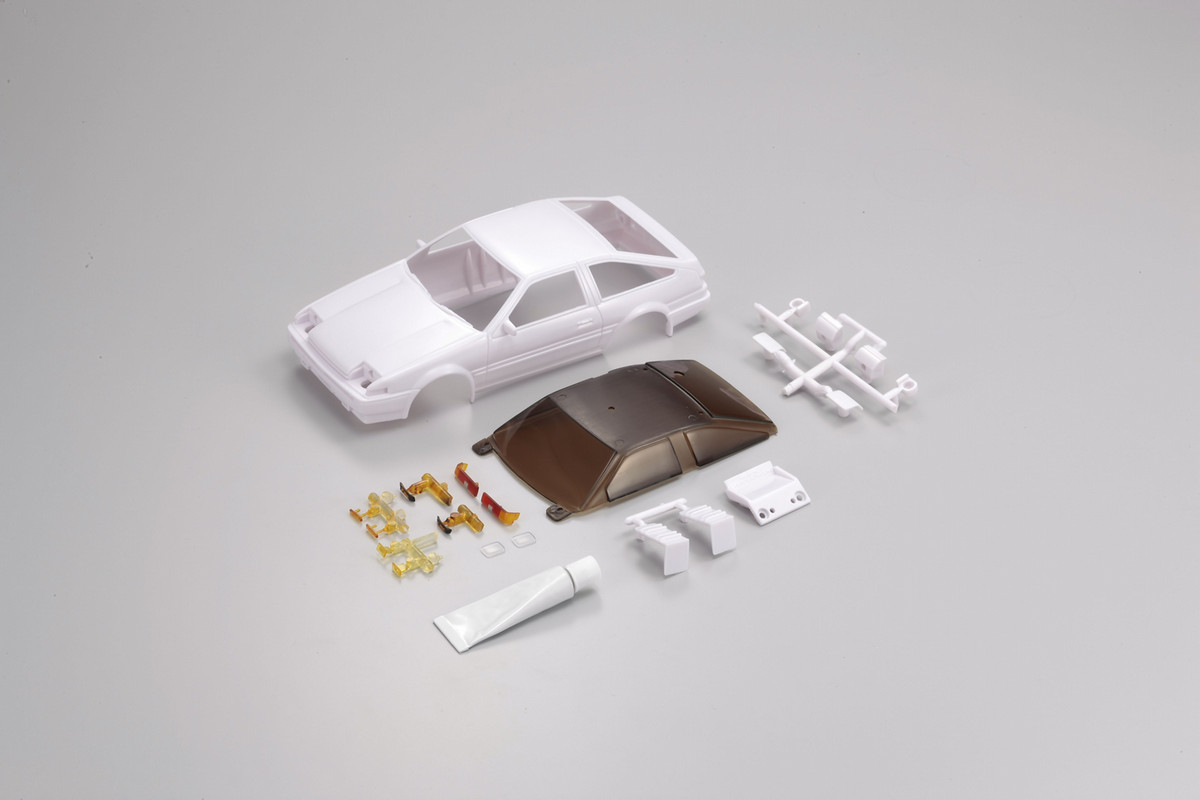 Kyosho Mini-Z Toyota Trueno AE86 MR-015 RM White Body