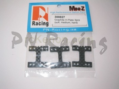 PN Mini-Z MR-01 Graphite H-Plate Set