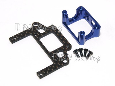 PN Mini-Z MA-010 Alloy 94-98 Rear Lower Mount - Blue