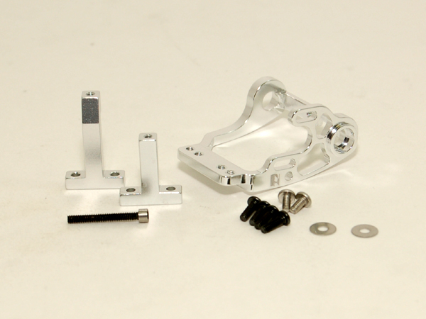 PN Mini-Z MR-02 NASCAR 102mm Pro Motor Mount - Silver