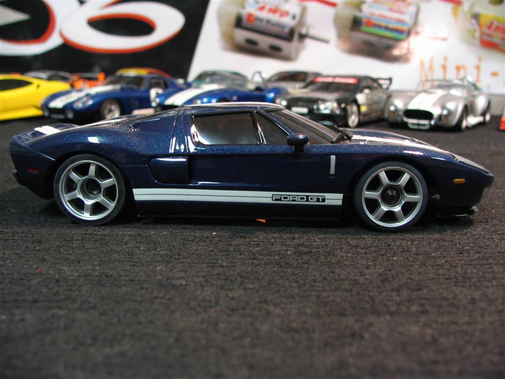 Kyosho Kyo Mzg Bl Kyosho Mini Z Ford Gt Mr Mm Glosscoat Autoscale Body Blue