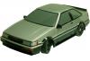 Chassis & Body Set Toyota AE86 Levin (silver)