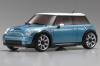 Kyosho Mini-Z Mini Cooper S MR-015 HM GlossCoat AutoScale Body - Metallic Blue